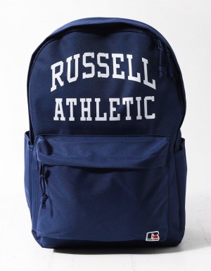 Accessories Russell Athletic Arched Bags & Backpacks Navy | MFCDAE374