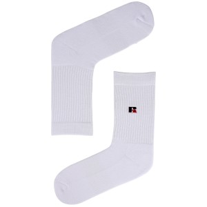 Accessories Russell Athletic Essential Singles Socks White | XFVNJT491