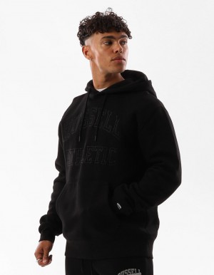 Men Russell Athletic Greenwich Hoodie Black | MBENDA987