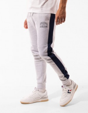 Men Russell Athletic Hellcat Track pants White | ACWGVP864