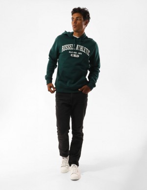 Men Russell Athletic Originals Heritage Hoodie Green | FYIHAN125