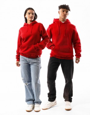 Men Russell Athletic Unisex Dri Hoodie Red | IUXRSM089