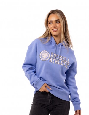 Women Russell Athletic Collegiate Hoodie Lavender | CDNJGB583