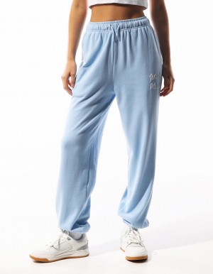 Women Russell Athletic Maplewood Baggy Track pants Blue | XTLCJH856