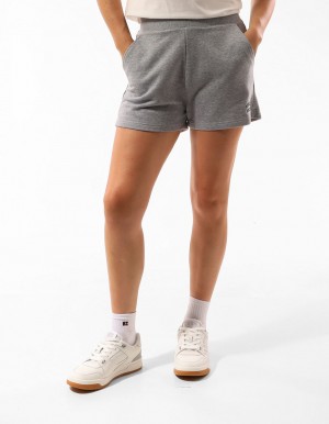 Women Russell Athletic Originals Shorts Grey | LZWUIM502