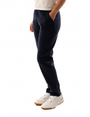 Women Russell Athletic Originals Small Arch Open Leg Track pants Navy | HYNCPT402