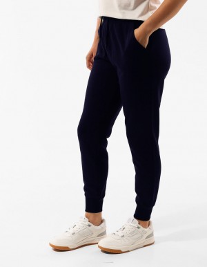 Women Russell Athletic Originals Track pants Navy | TBJFPV716