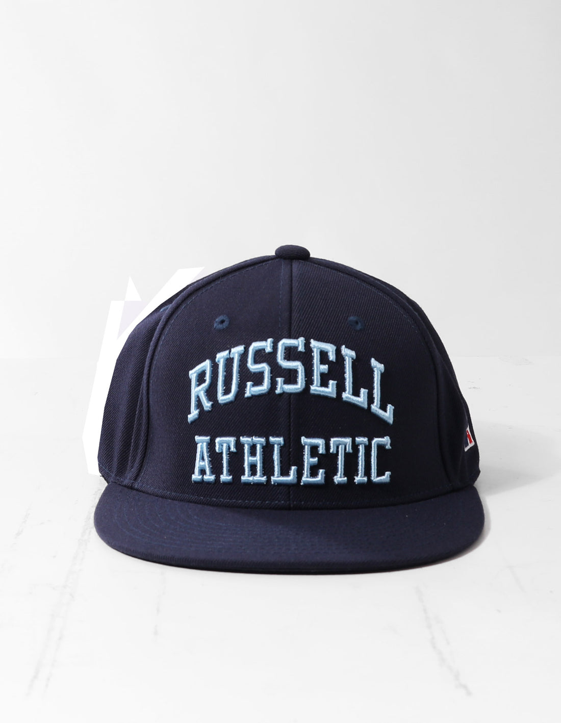 Accessories Russell Athletic Arch Logo Snap Back 3D Embroidered Caps Navy | FUGOMS425