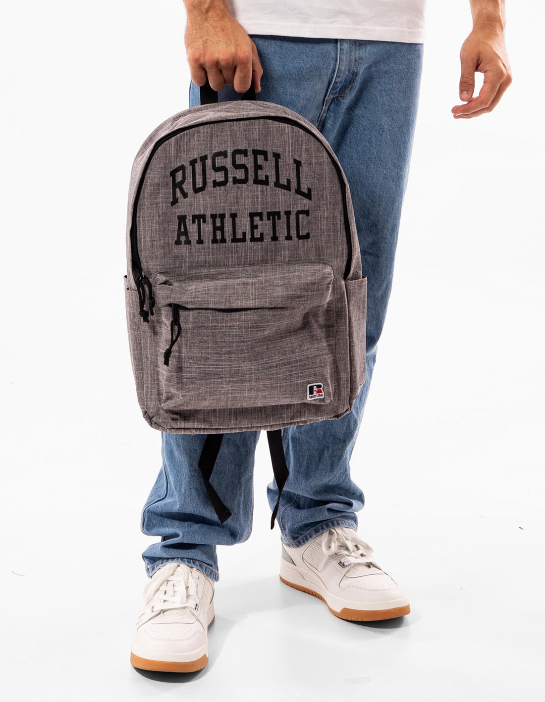 Accessories Russell Athletic Arched Bags & Backpacks Grey | HRVJFY845