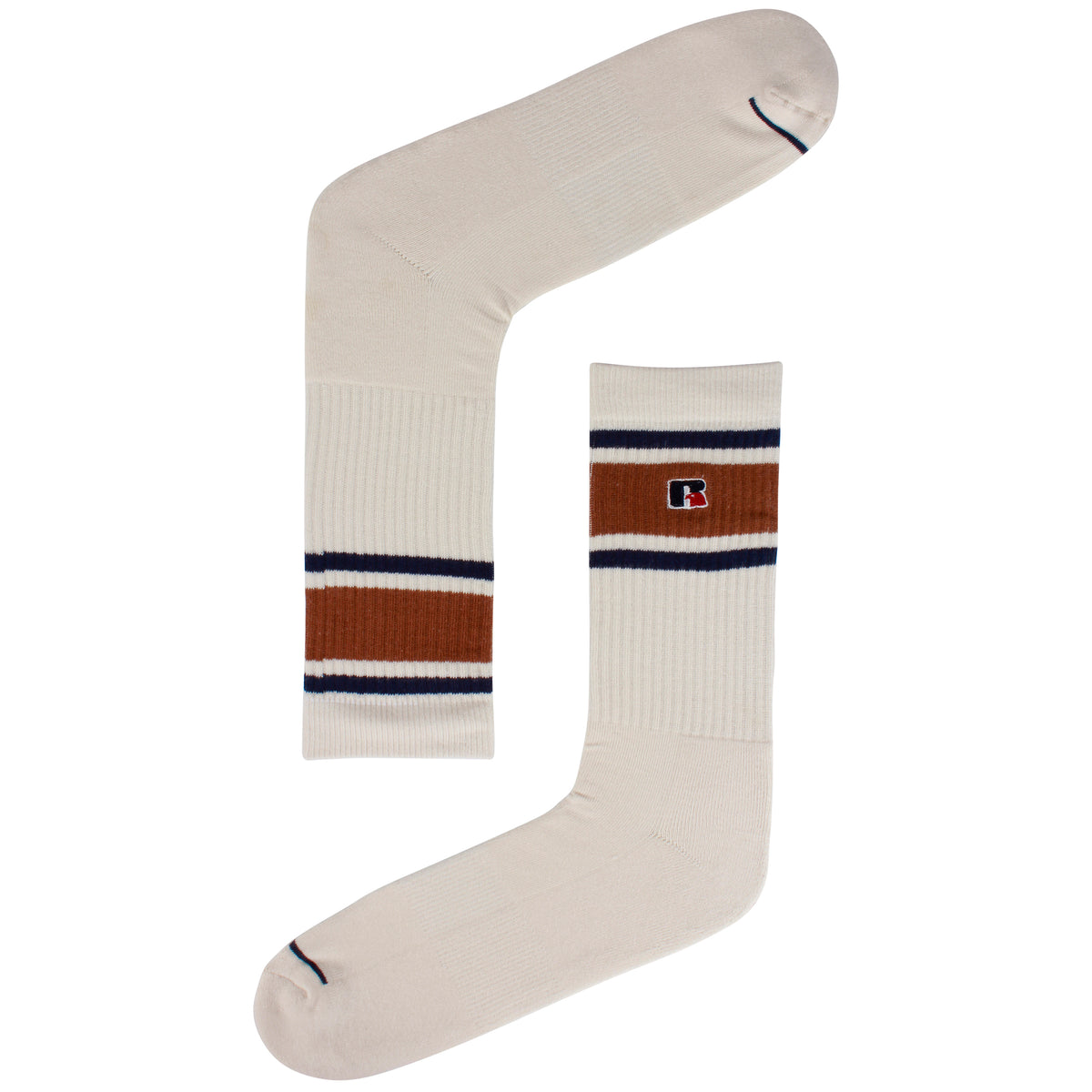 Accessories Russell Athletic Bowling Green Socks White | MAUKFH087