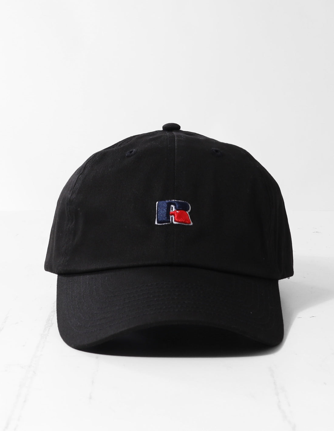 Accessories Russell Athletic Eagle R 3D Badge Strap Back Relaxed Caps Black | ARVNJT483