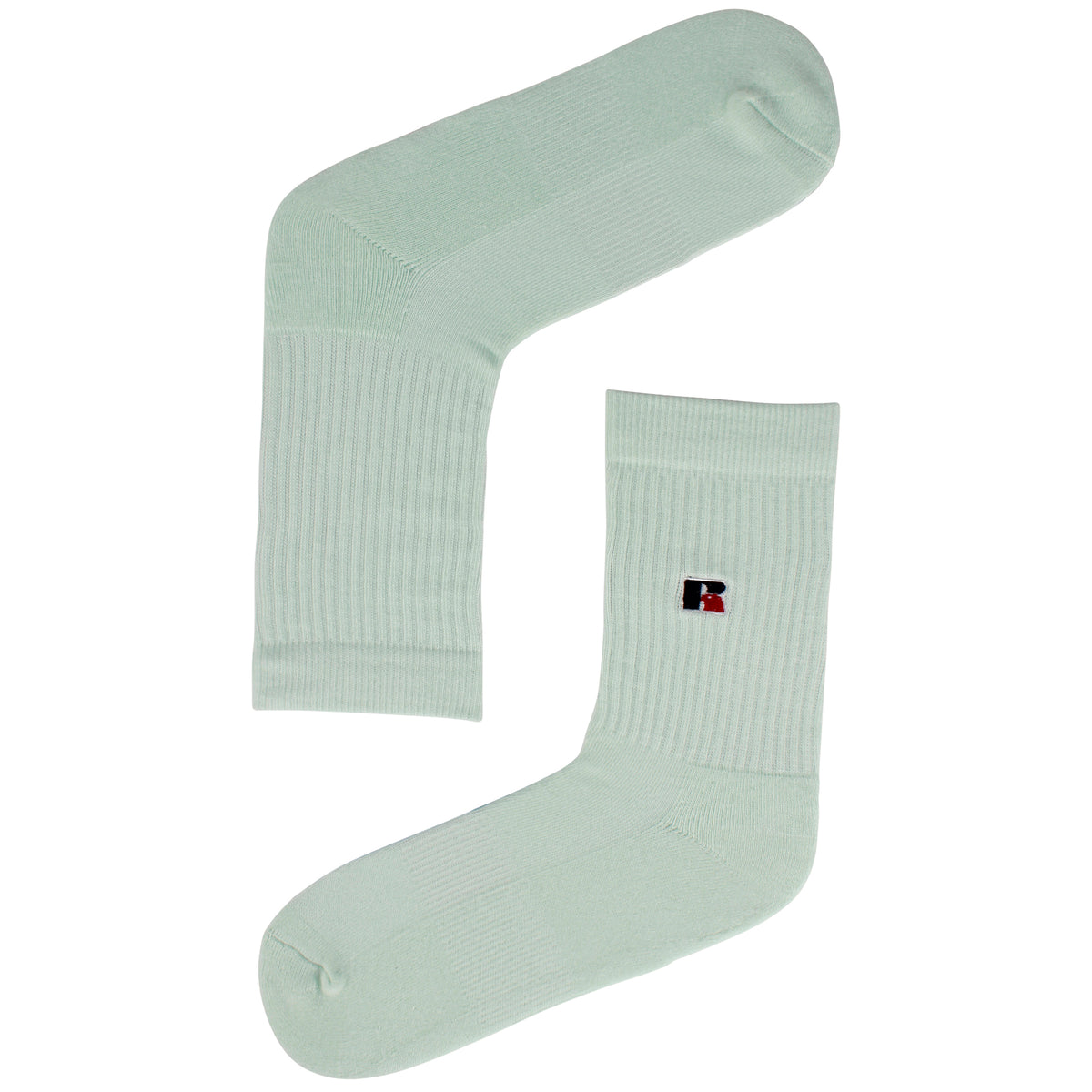 Accessories Russell Athletic Essential Singles Socks Grey Green | BJFXQE630