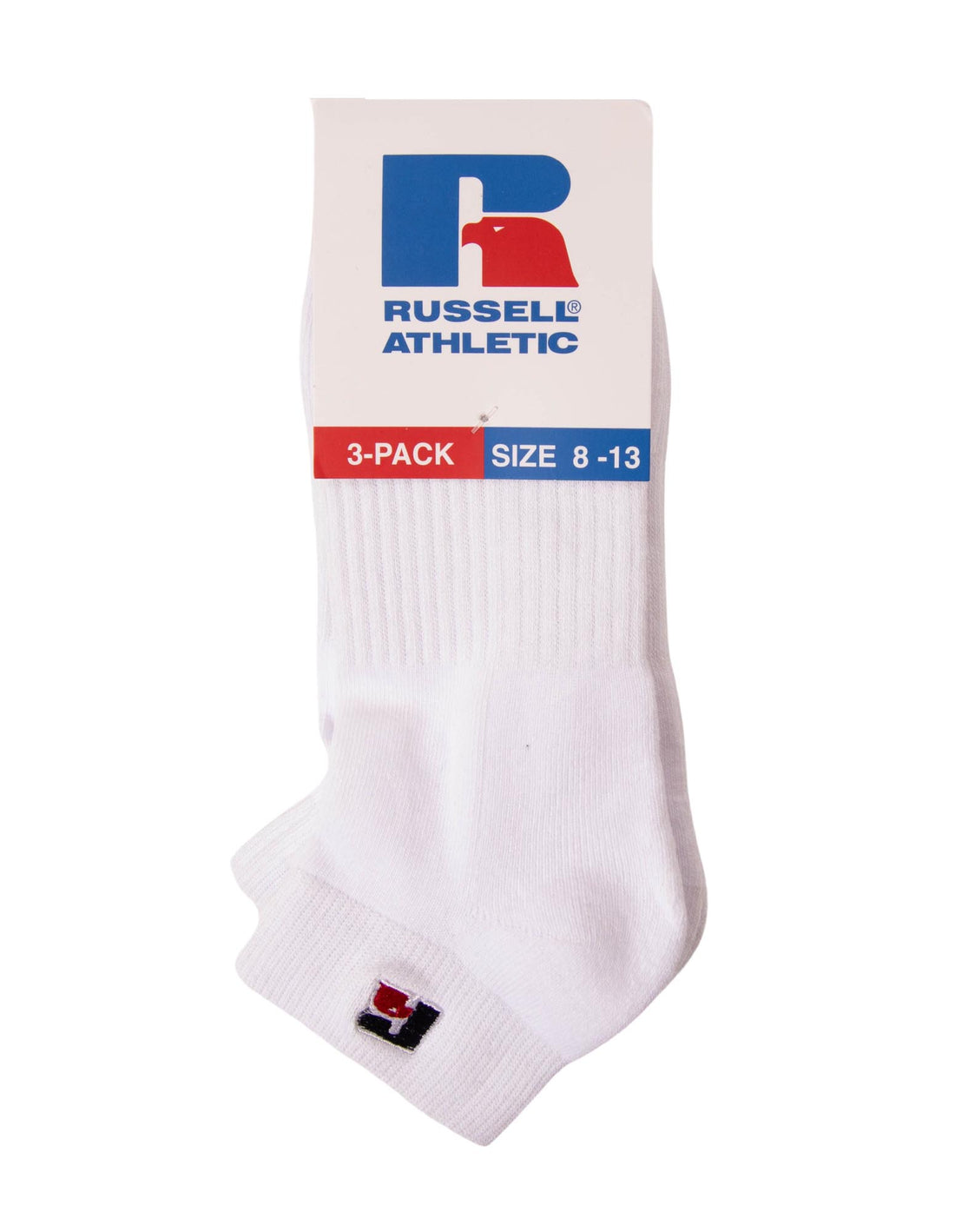 Accessories Russell Athletic Low Cut3 Pack Socks White | WJQEVS934