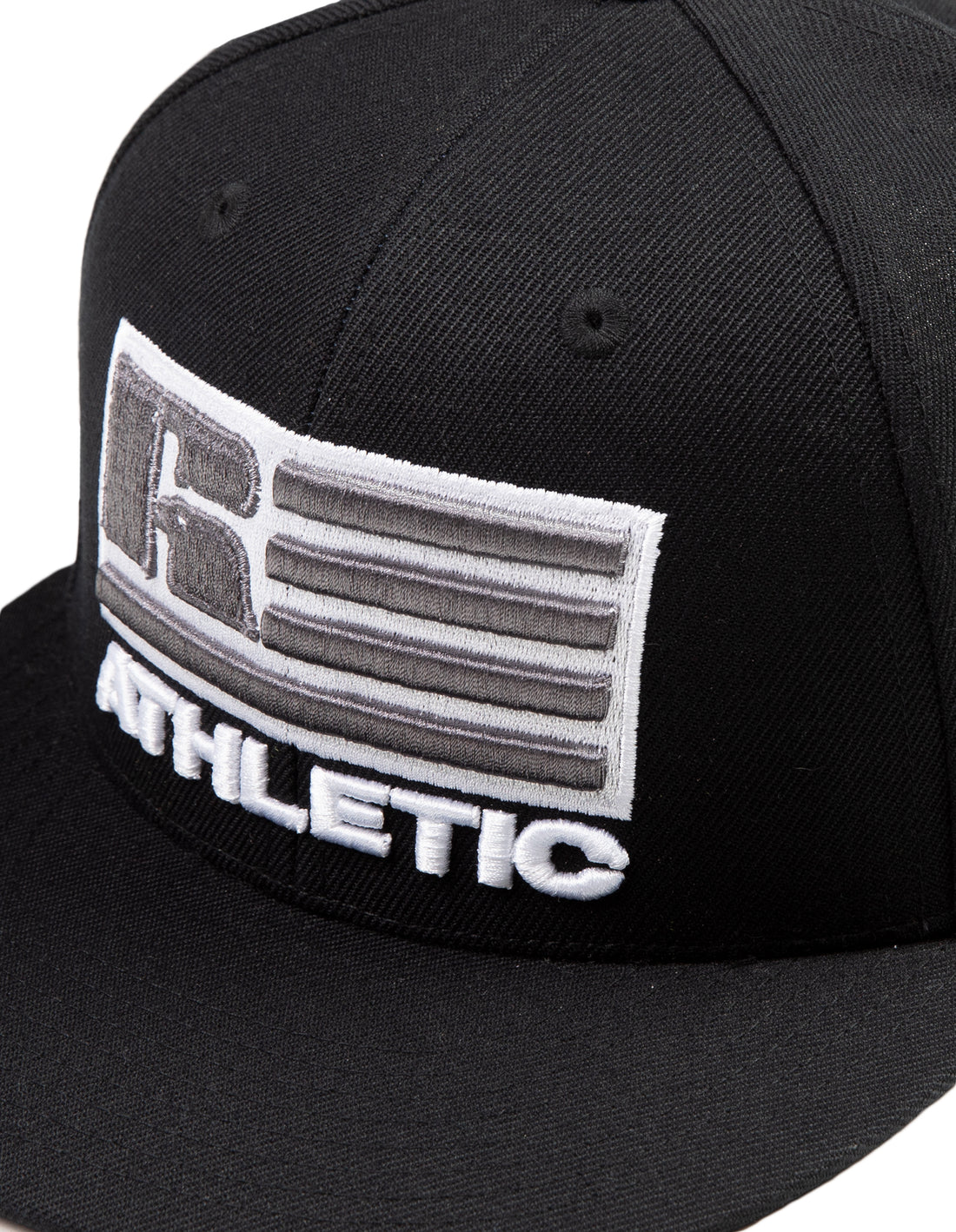 Accessories Russell Athletic Patriot Logo Snap Back 3D Embroidered Caps Black | URNLMY780