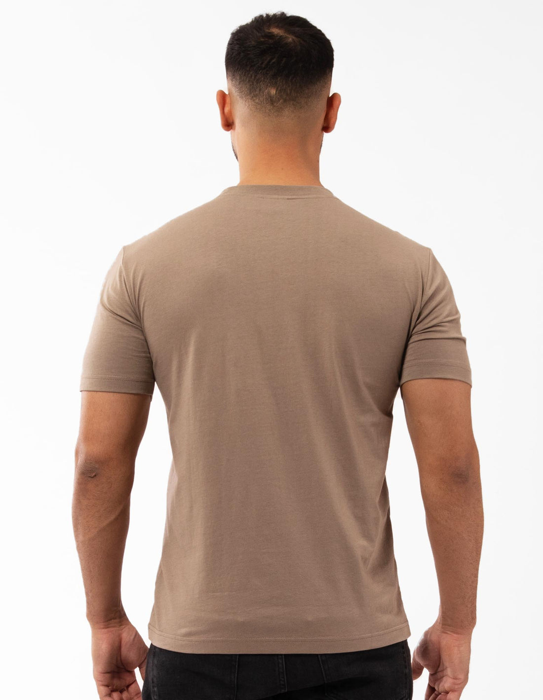 Men Russell Athletic Big Seal T Shirts Beige | POSQUT930