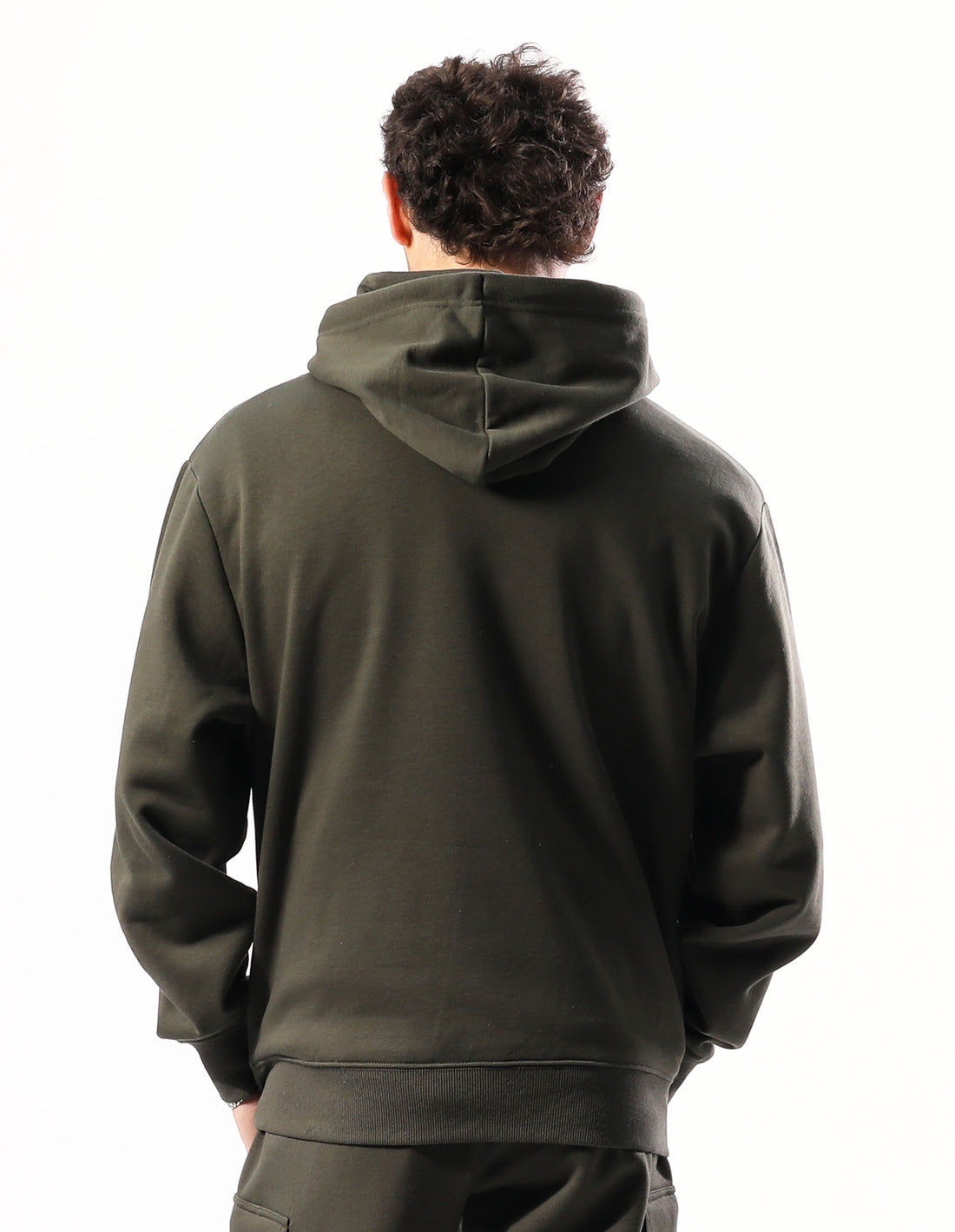 Men Russell Athletic Brooklyn Hoodie Olive | QRZNUV125