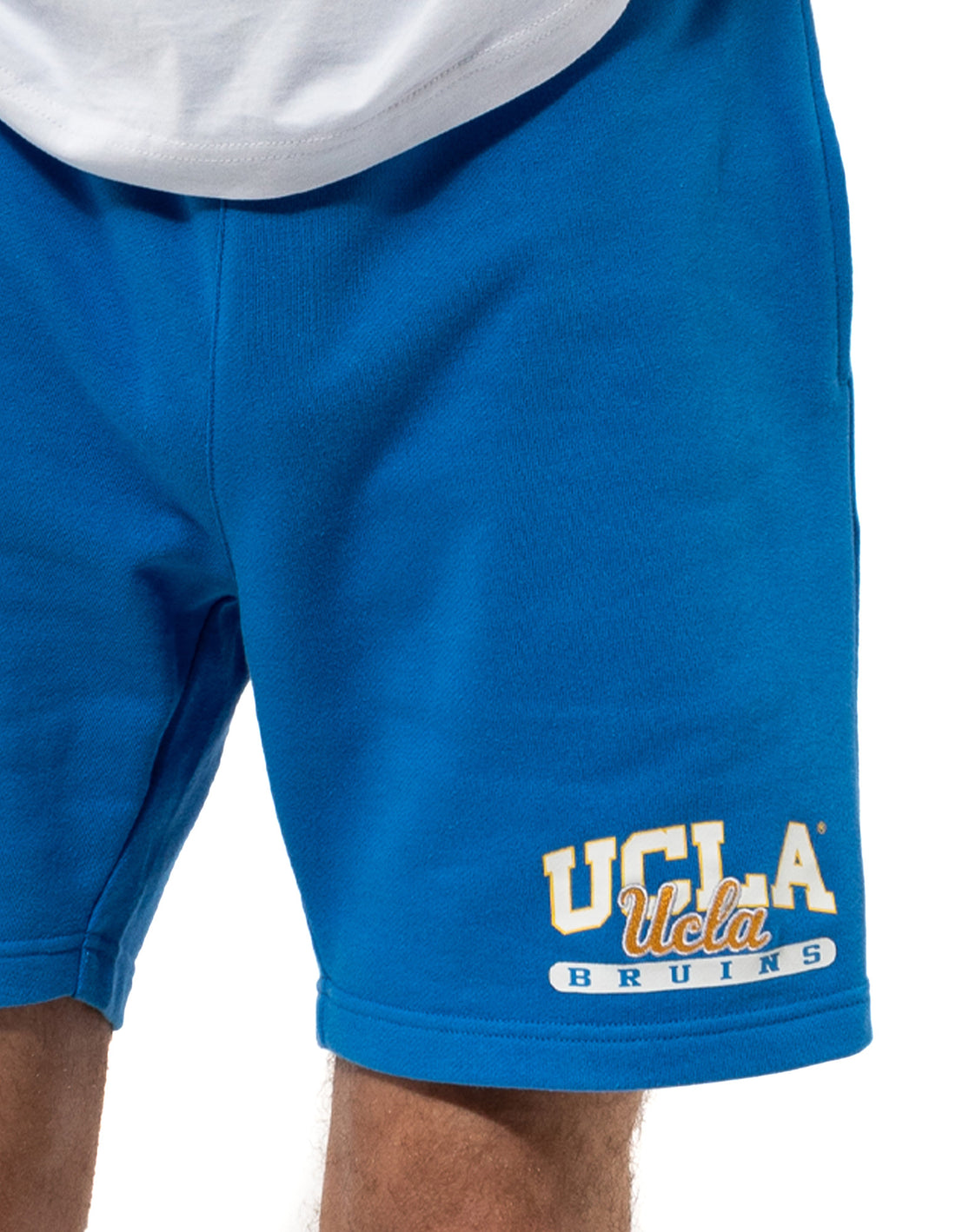 Men Russell Athletic California Shorts Blue | GAVMJT326