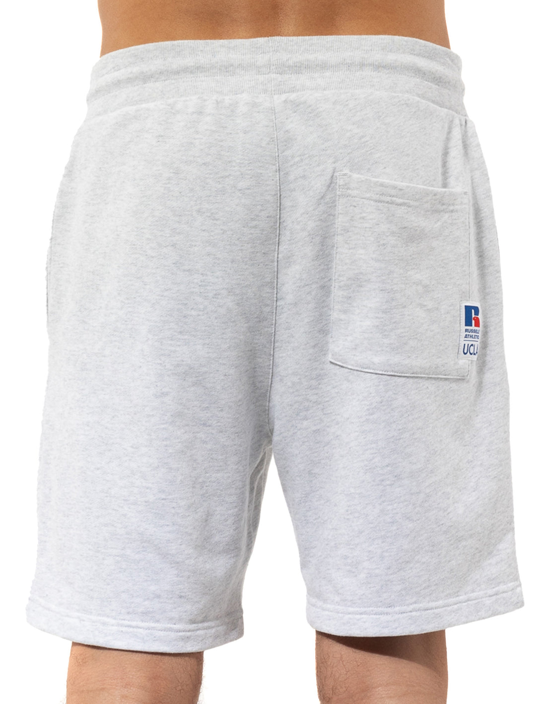 Men Russell Athletic California Shorts Silver | YSIWUP475