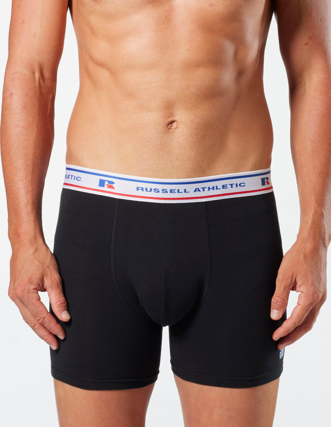 Men Russell Athletic Classic Cotton 3 Pack Underwear Black | IEWOCP823