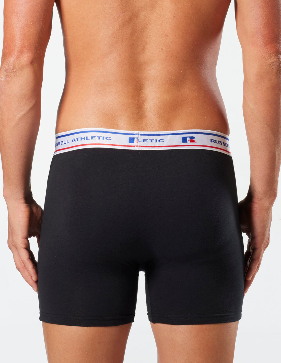 Men Russell Athletic Classic Cotton 3 Pack Underwear Black | IEWOCP823