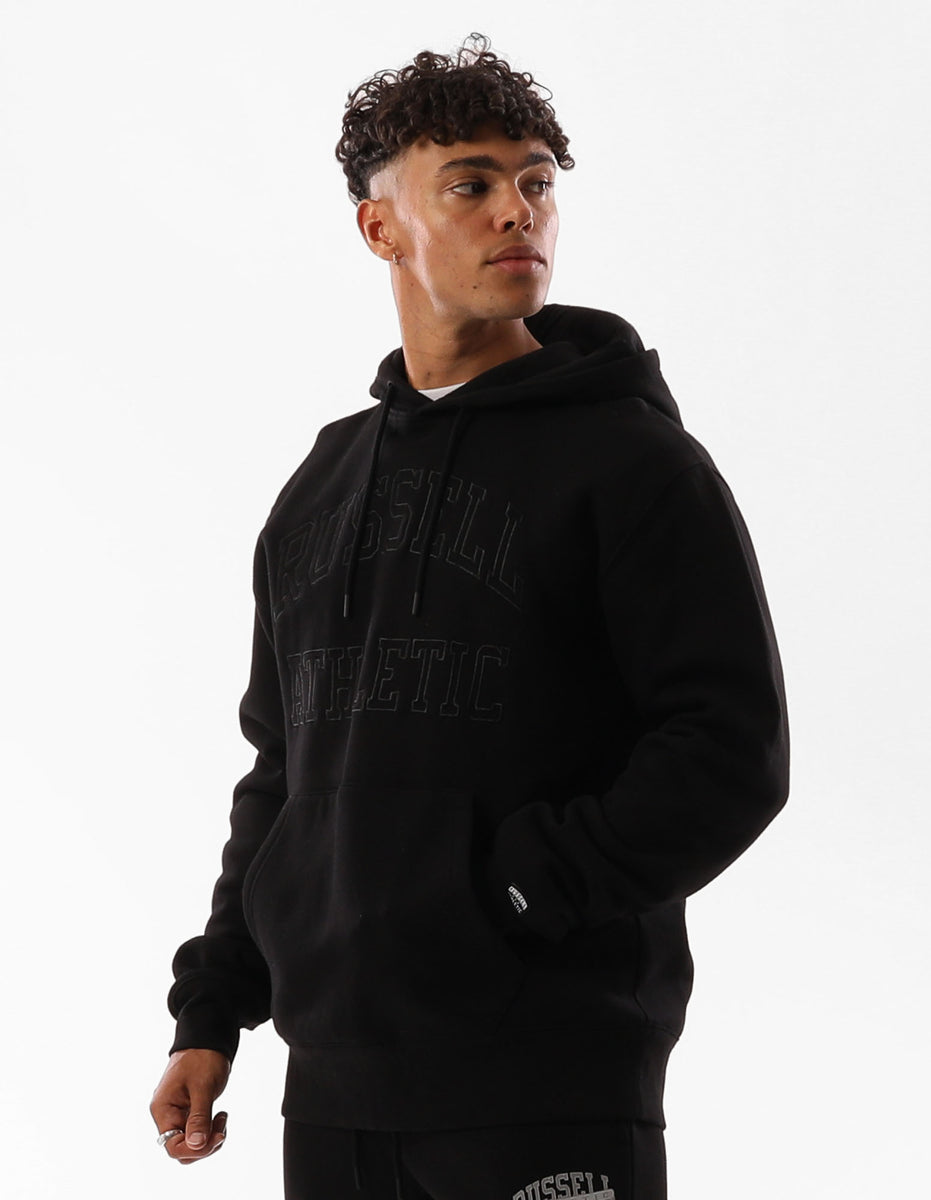 Men Russell Athletic Greenwich Hoodie Black | MBENDA987