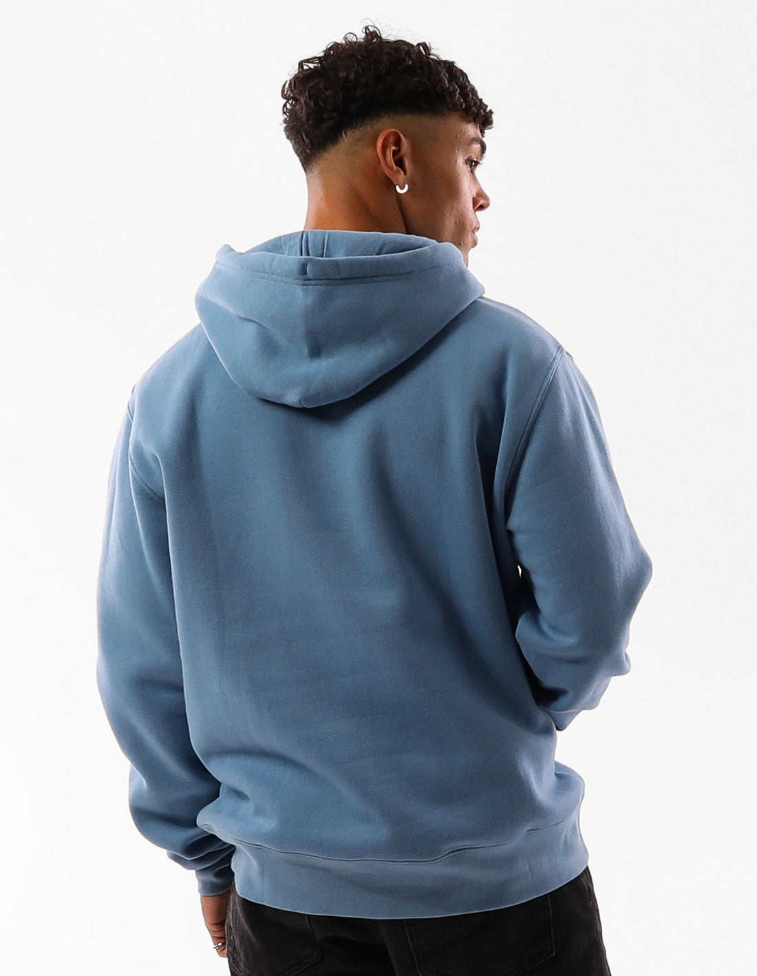 Men Russell Athletic Greenwich Hoodie Blue | PMSZNG971