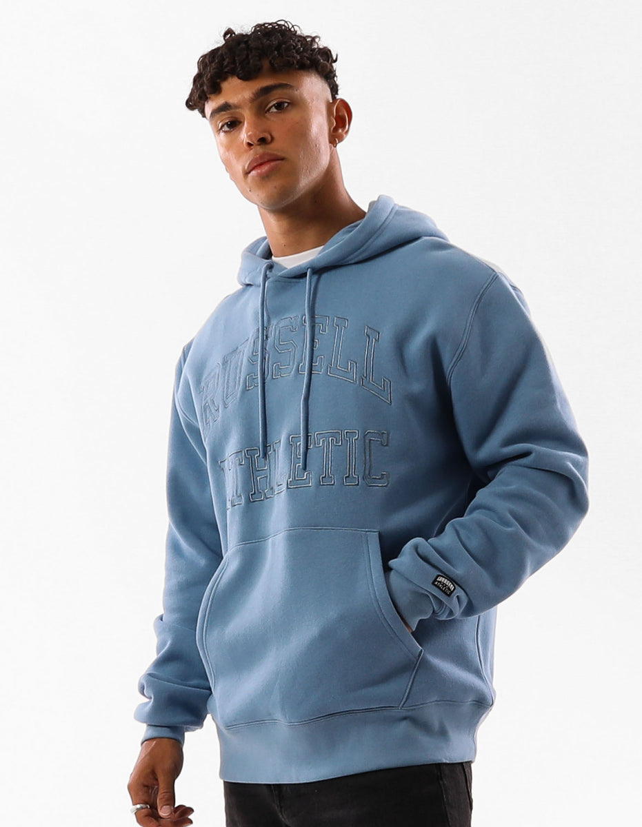 Men Russell Athletic Greenwich Hoodie Blue | PMSZNG971