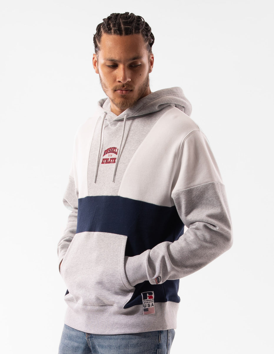 Men Russell Athletic Hellcat Hoodie Light Grey | RTDCXJ594