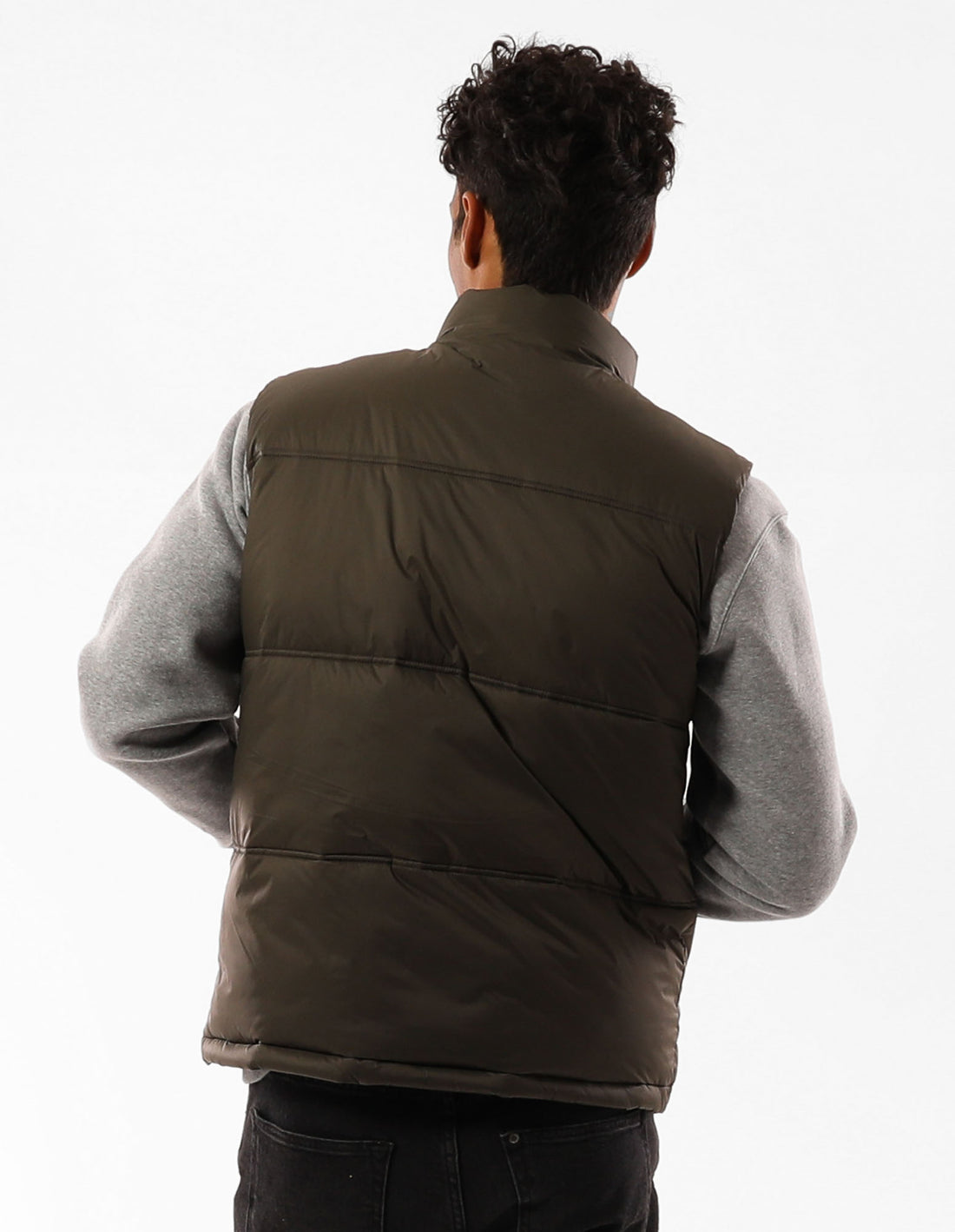 Men Russell Athletic Kennedy Vest Jackets Olive | MYABWK289