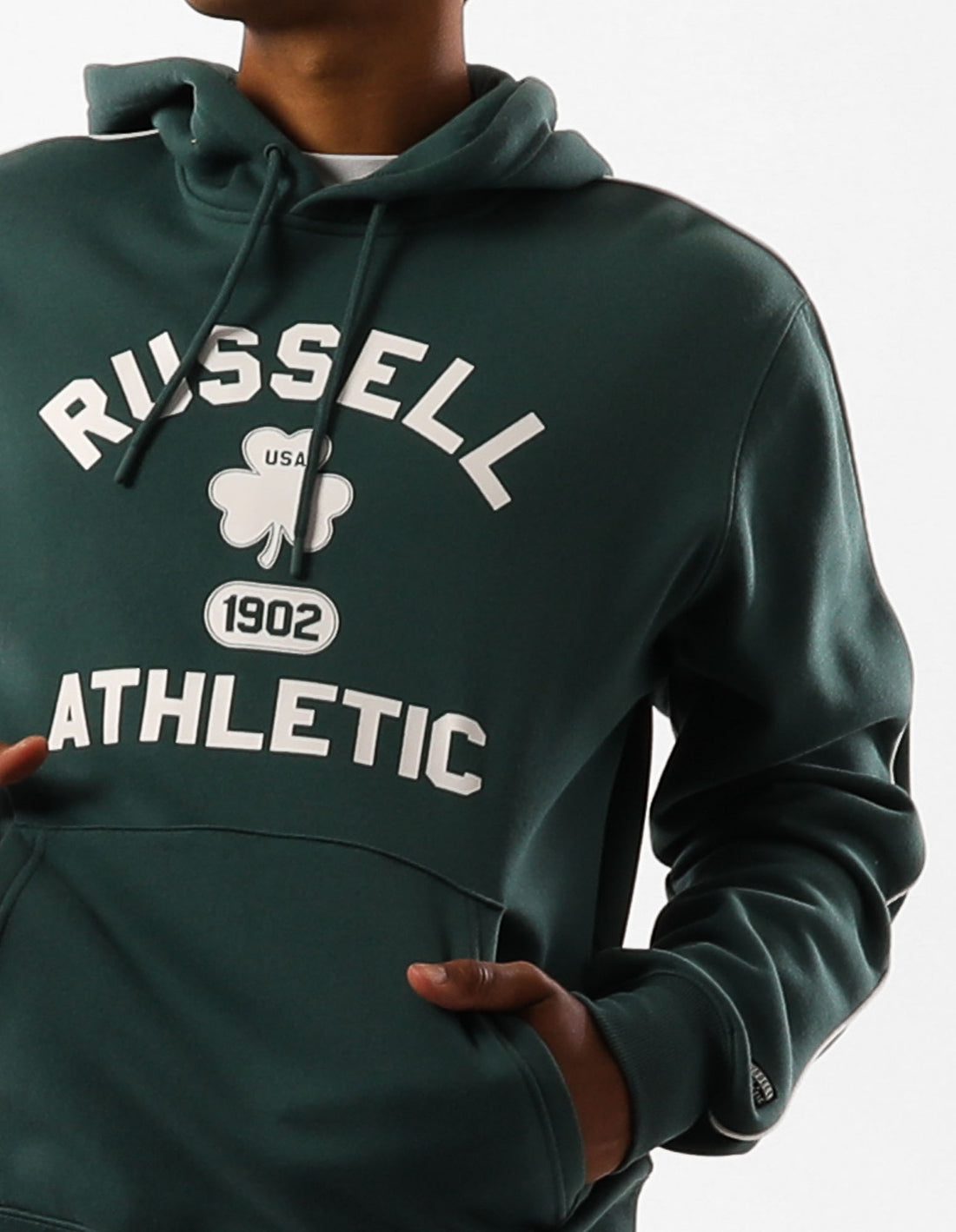 Men Russell Athletic Lexington Hoodie Green | VXMWSP021