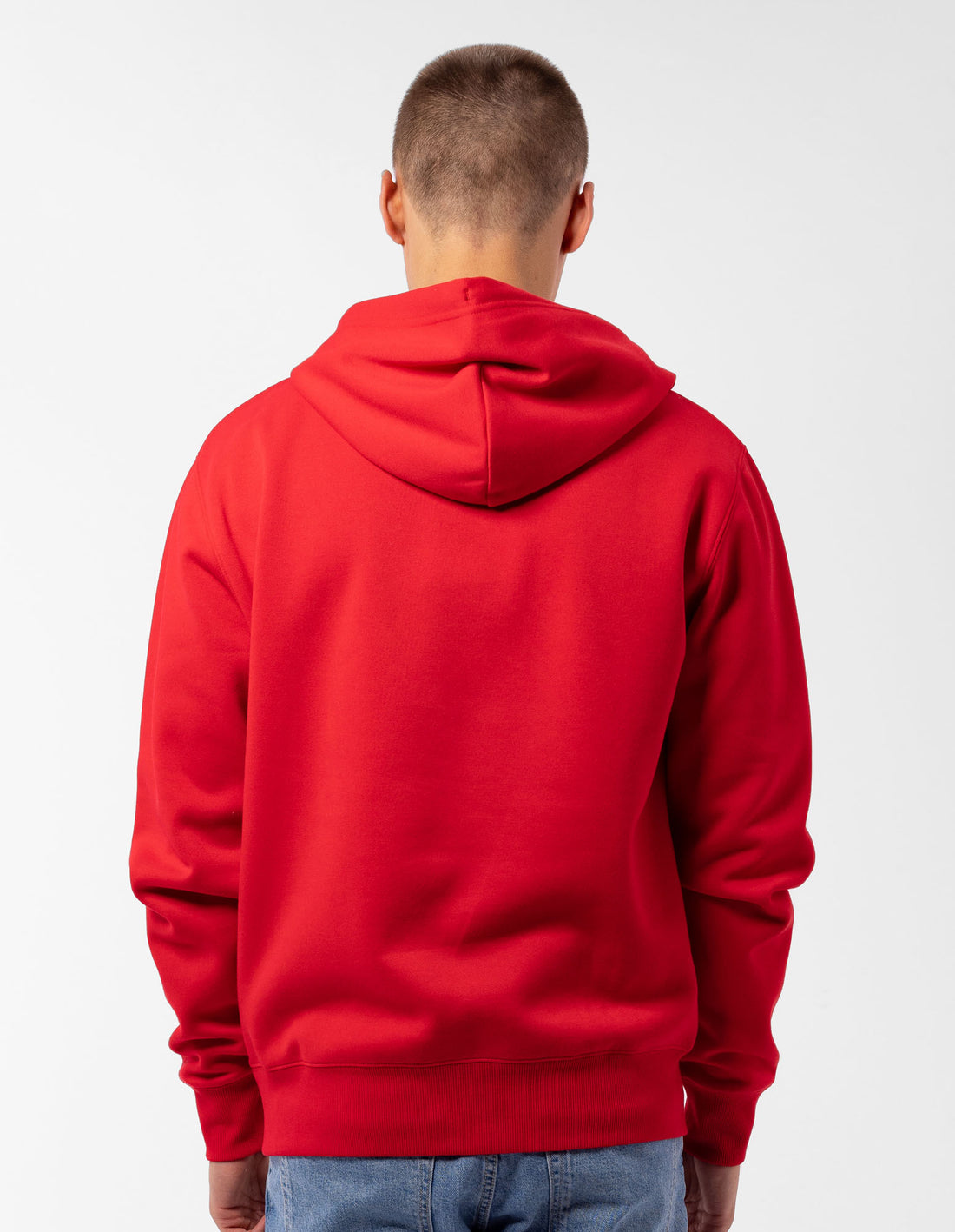 Men Russell Athletic Modern Logo Hoodie Red | VHDYQW286