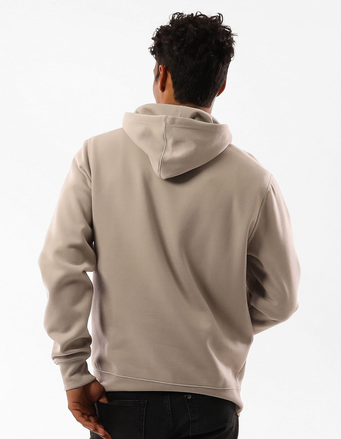 Men Russell Athletic Original Modern Logo Hoodie Khaki | YDNIRH703