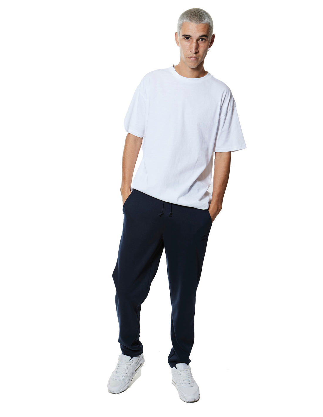 Men Russell Athletic Originals Open Leg Track pants Navy | UADZRB408