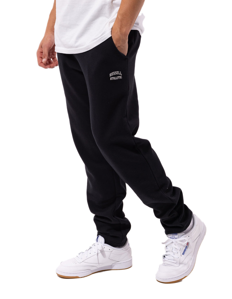 Men Russell Athletic Originals Open Leg Track pants Black | SZUOHN519