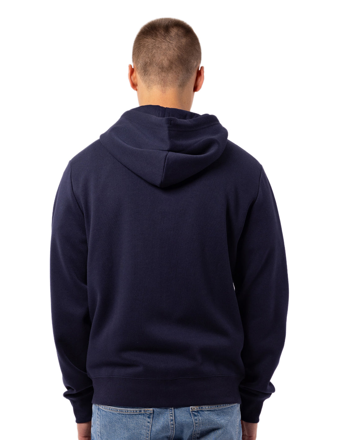 Men Russell Athletic Originals Small Arch Zip Jackets Navy | JEGBRH083