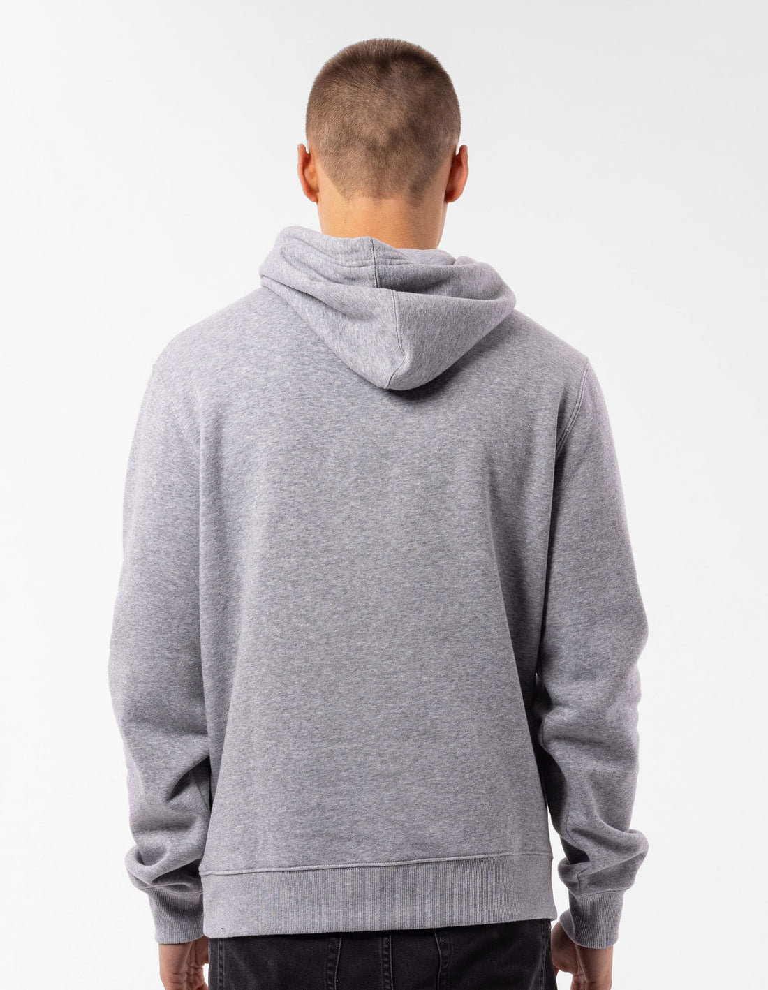 Men Russell Athletic Originals Small Arch Hoodie Grey | BEXQSK617