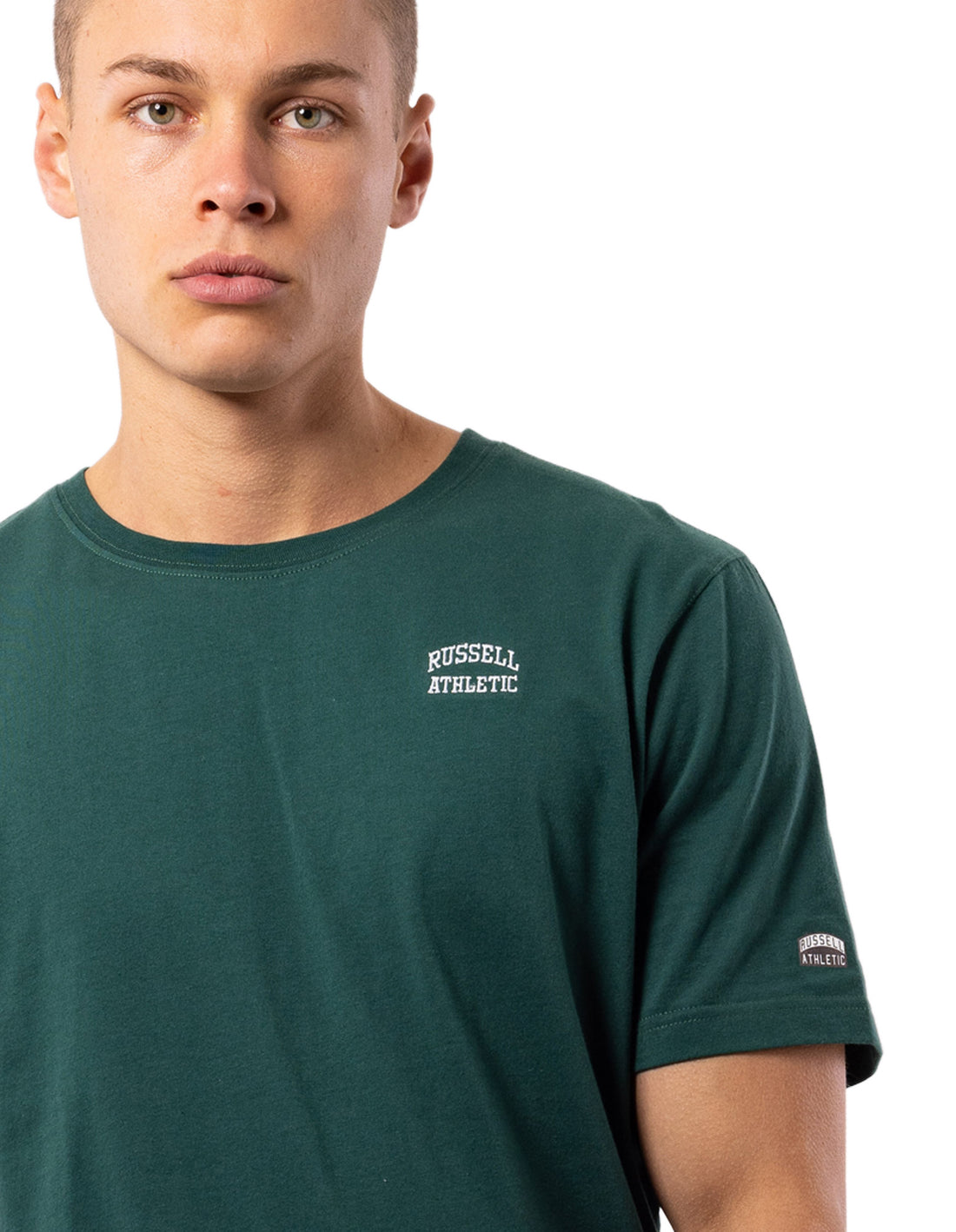 Men Russell Athletic Originals T Shirts Green | KMHLRQ687