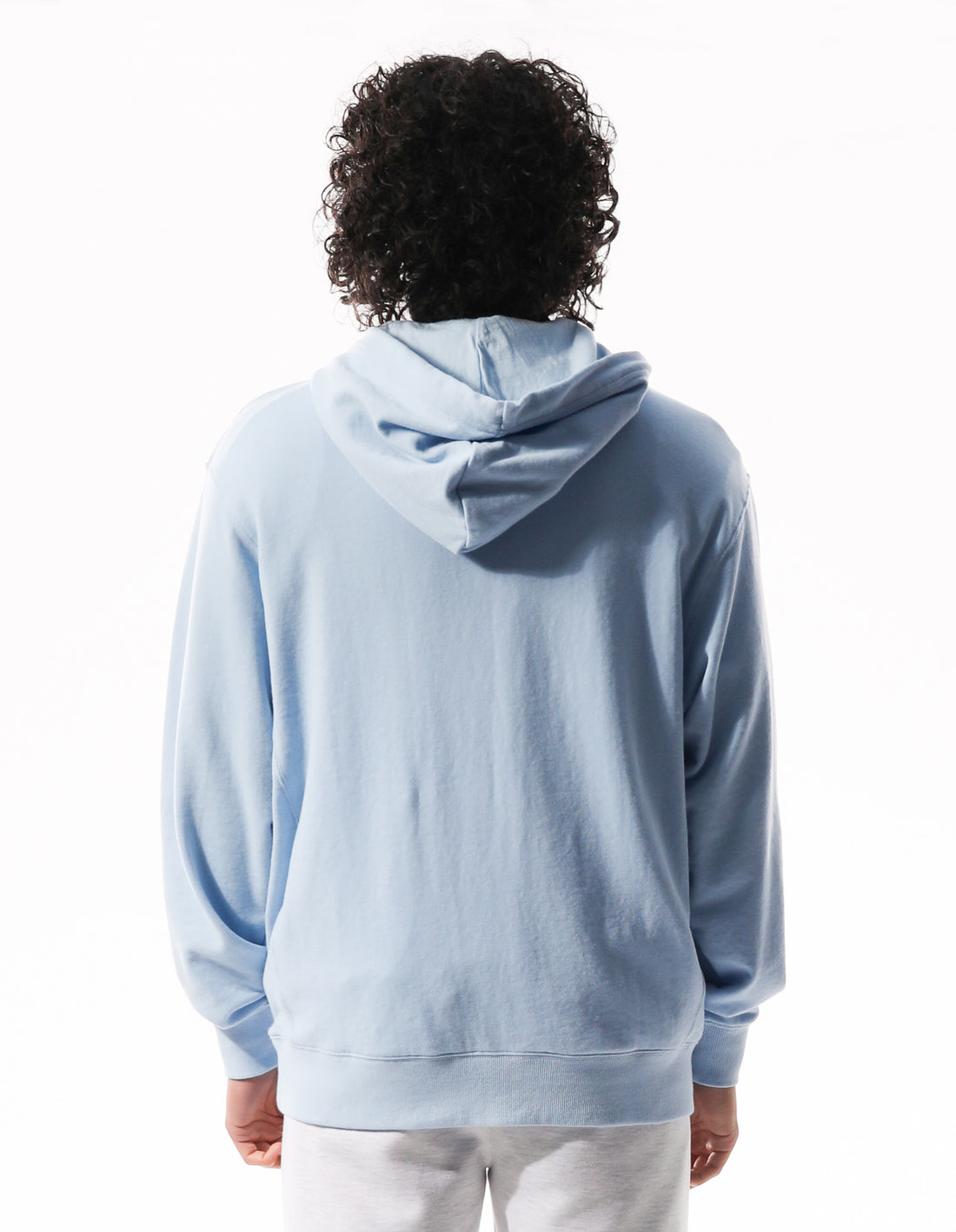 Men Russell Athletic R Logo Hoodie Blue | NQYSOE819