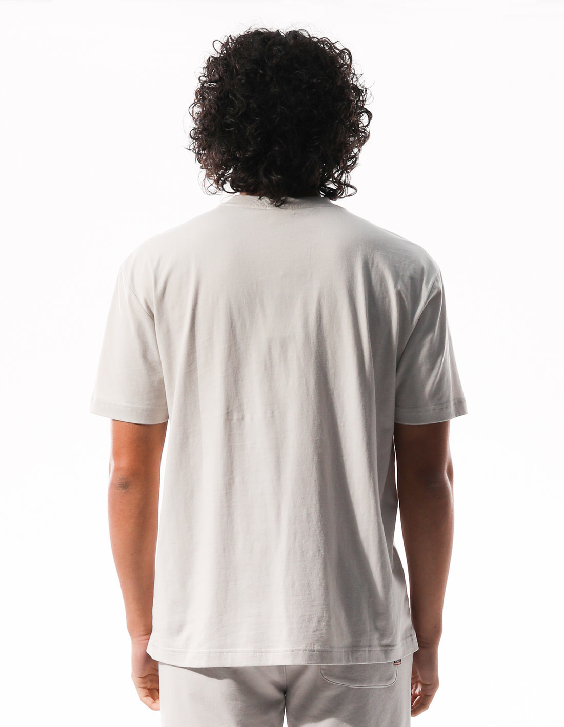 Men Russell Athletic R Logo Slouch T Shirts White | WXYRZN153