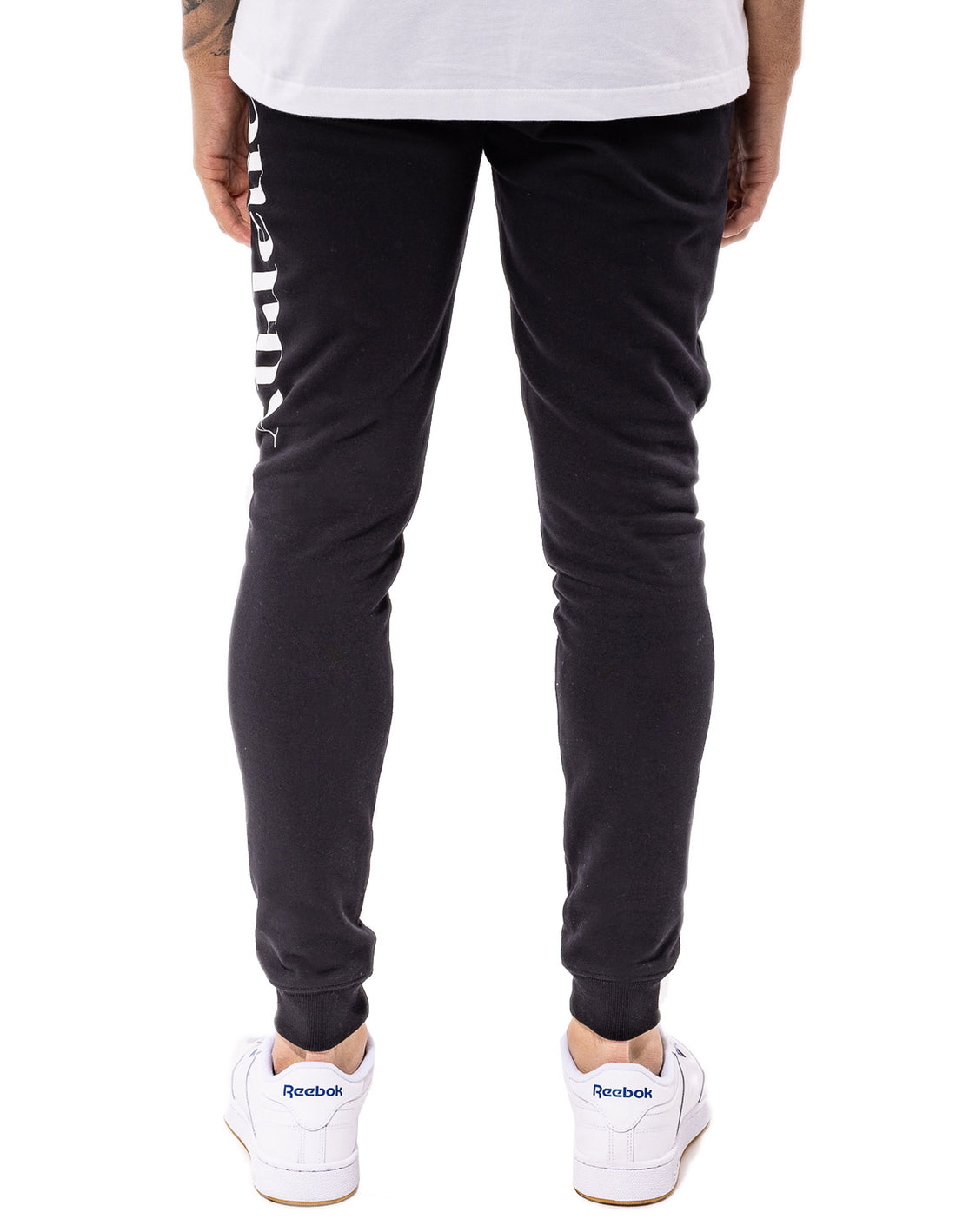 Men Russell Athletic Serif Athletic Track pants Black | RWTAGM461