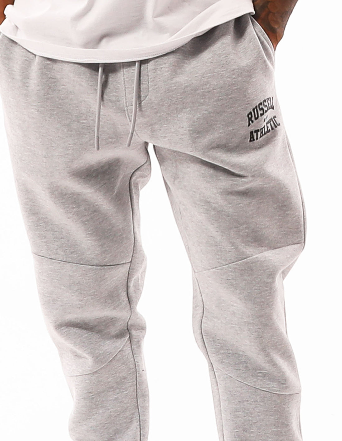 Men Russell Athletic Sirocco Track pants Grey | DFYBCQ609