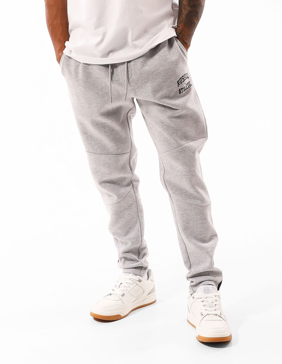 Men Russell Athletic Sirocco Track pants Grey | DFYBCQ609