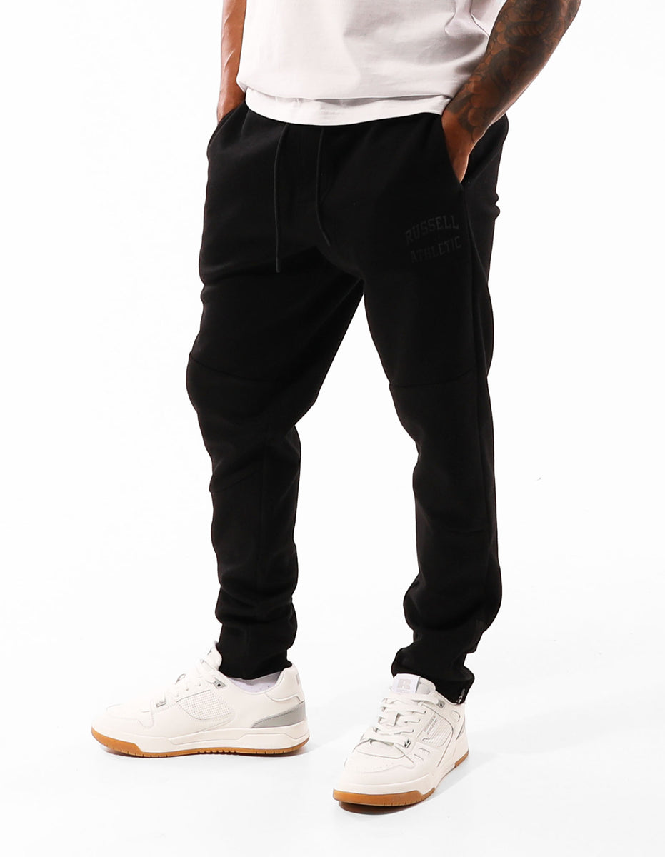 Men Russell Athletic Sirocco Track pants Black | AVXZJT063