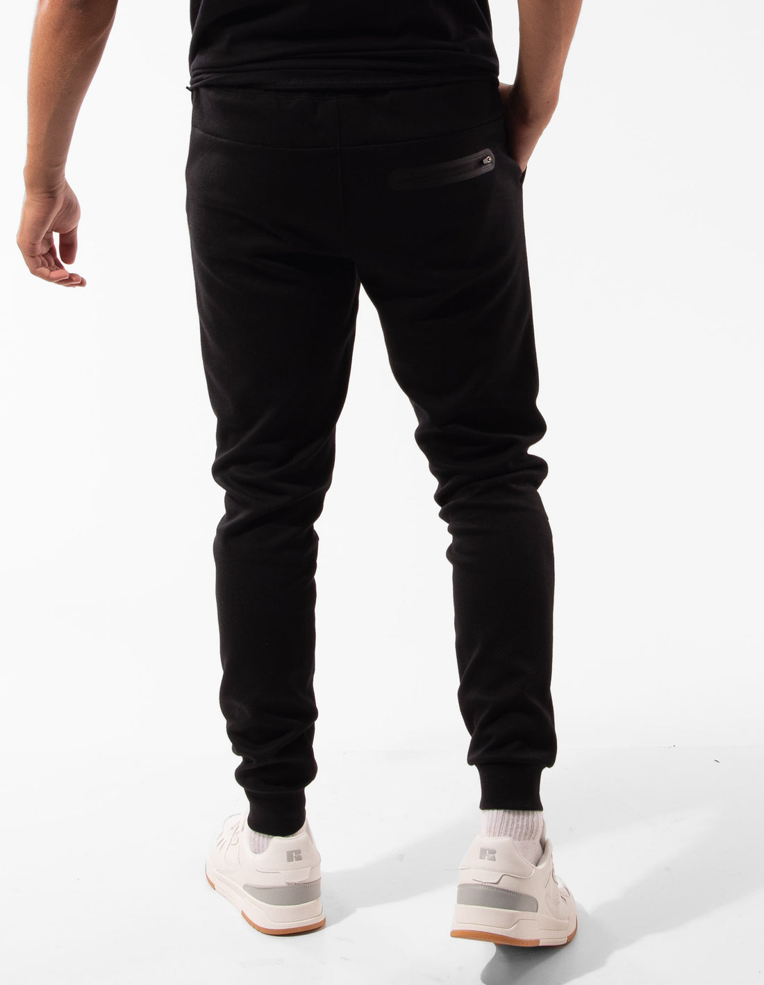 Men Russell Athletic Typhoon Track pants Black | TMJSYR803