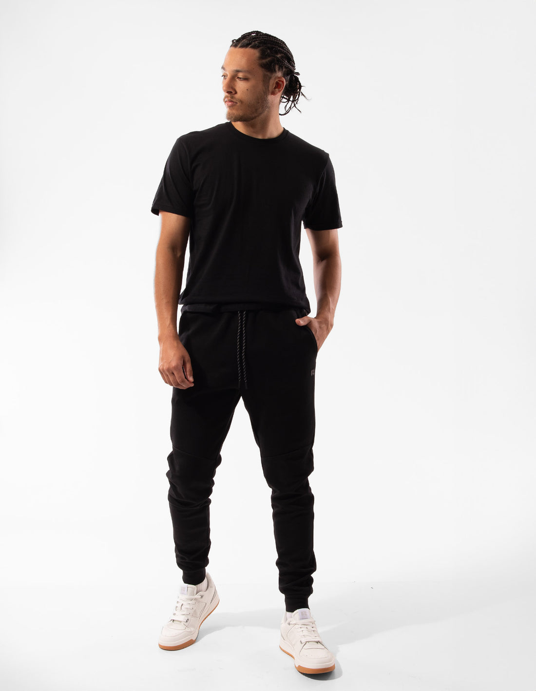 Men Russell Athletic Typhoon Track pants Black | TMJSYR803