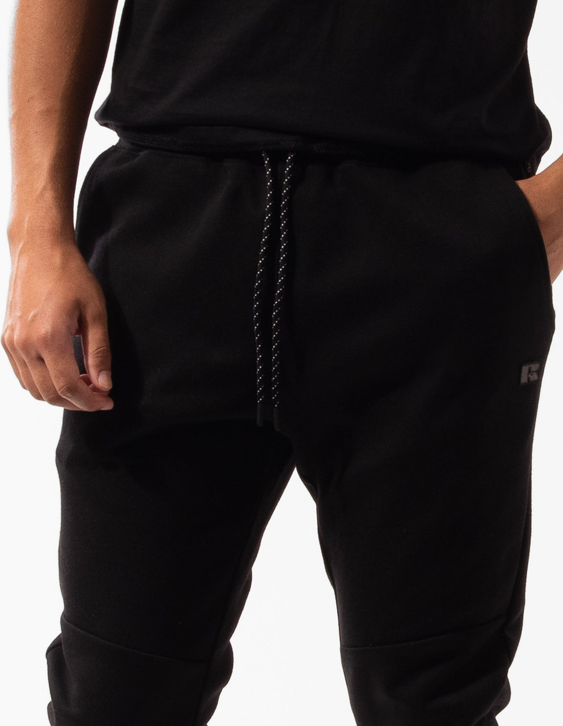 Men Russell Athletic Typhoon Track pants Black | TMJSYR803