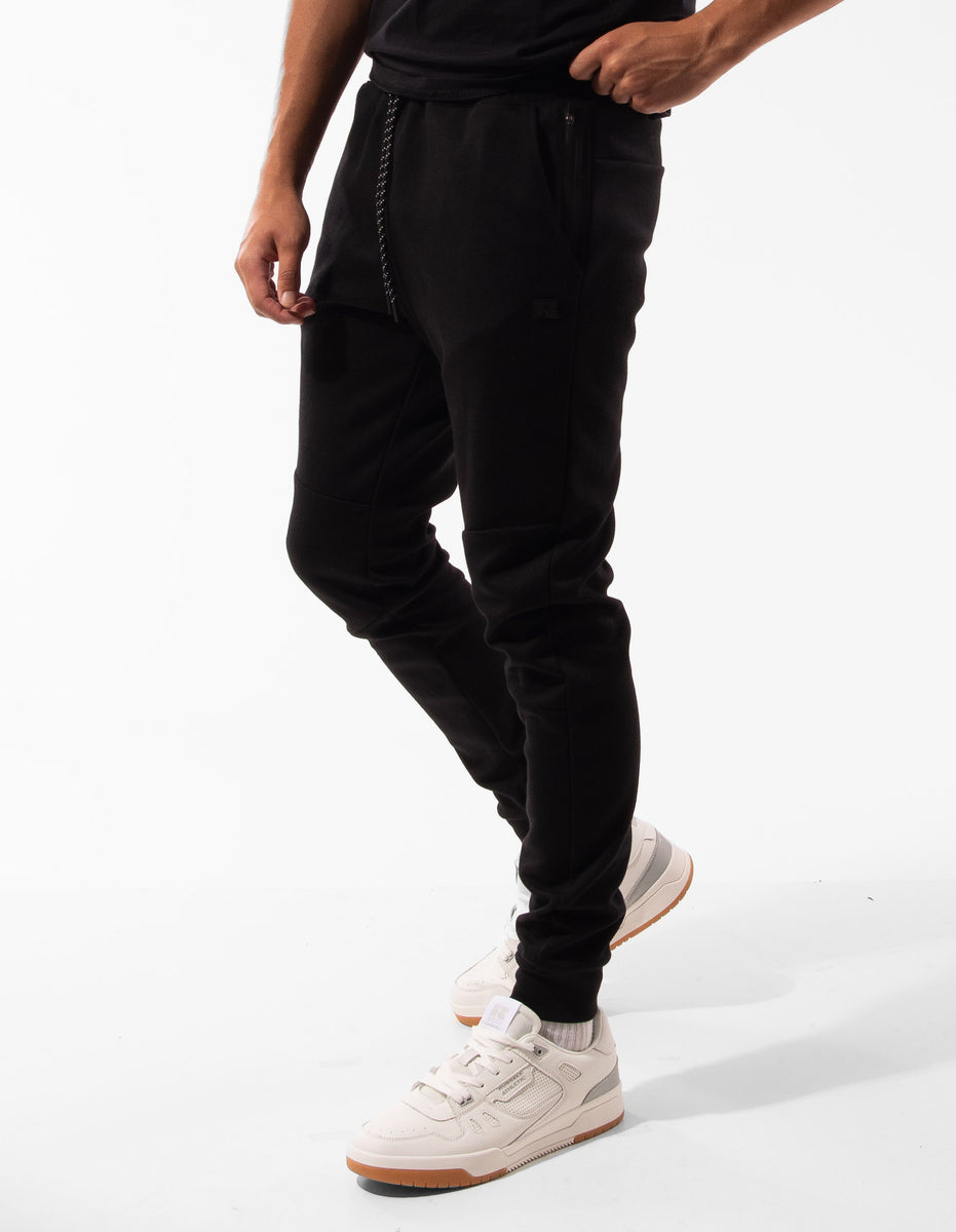 Men Russell Athletic Typhoon Track pants Black | TMJSYR803