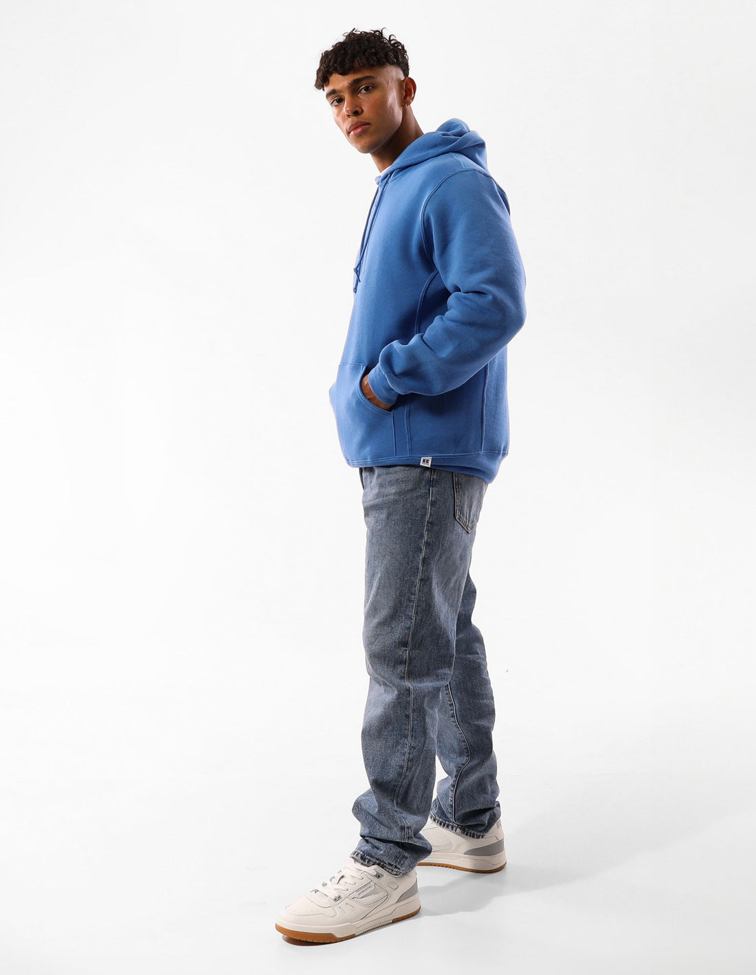 Men Russell Athletic Unisex Dri Hoodie Blue | WAOTYH064