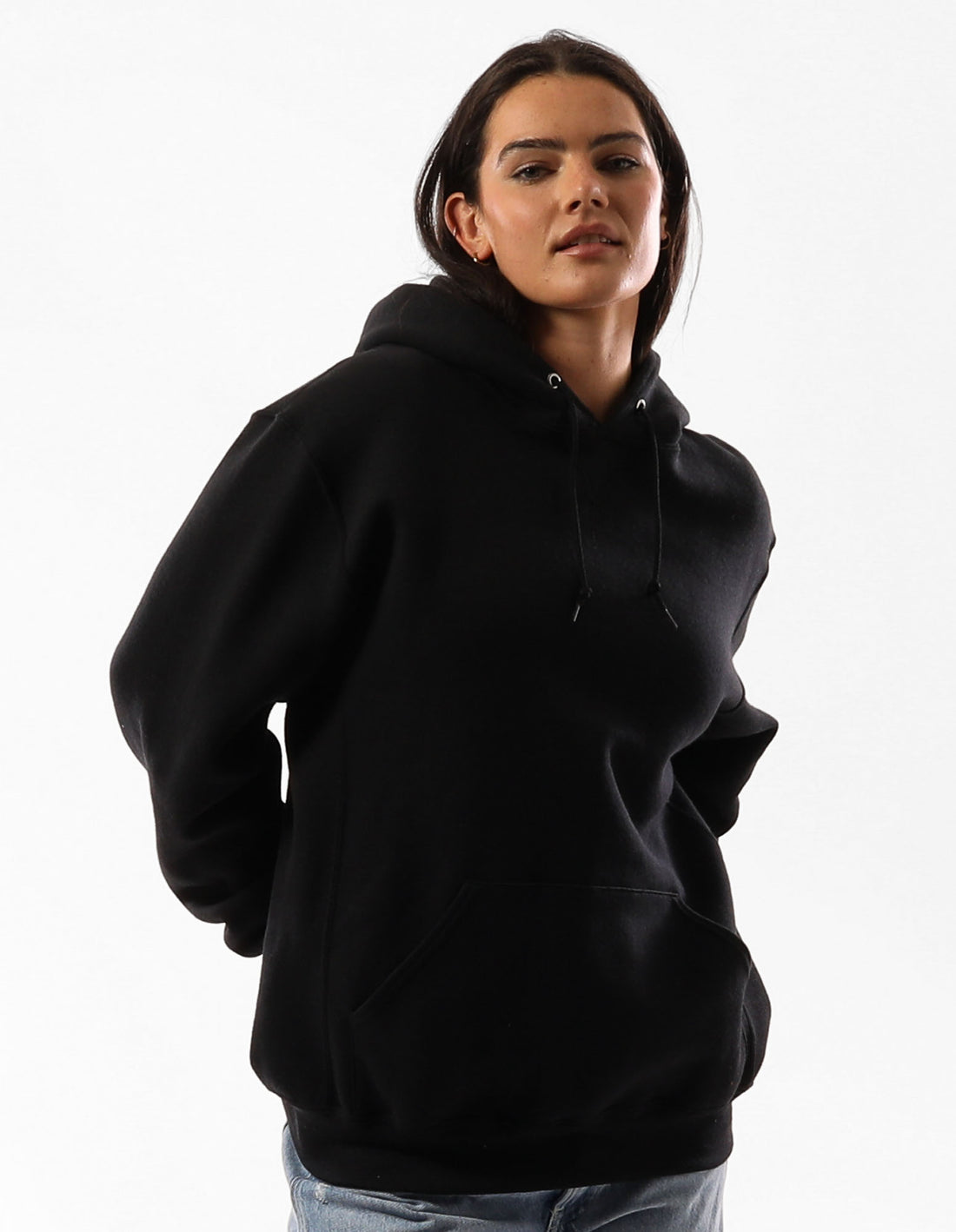 Men Russell Athletic Unisex Dri Hoodie Black | XUAMFZ768