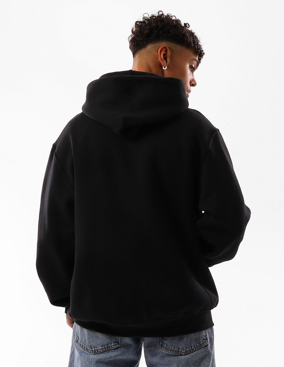 Men Russell Athletic Unisex Dri Hoodie Black | XUAMFZ768